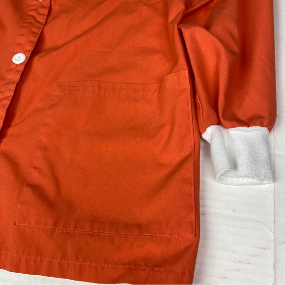 Landau Tennessee Vols Women’s Scrub Jacket Orange White Football Helmet Medical - Picture 3 of 7